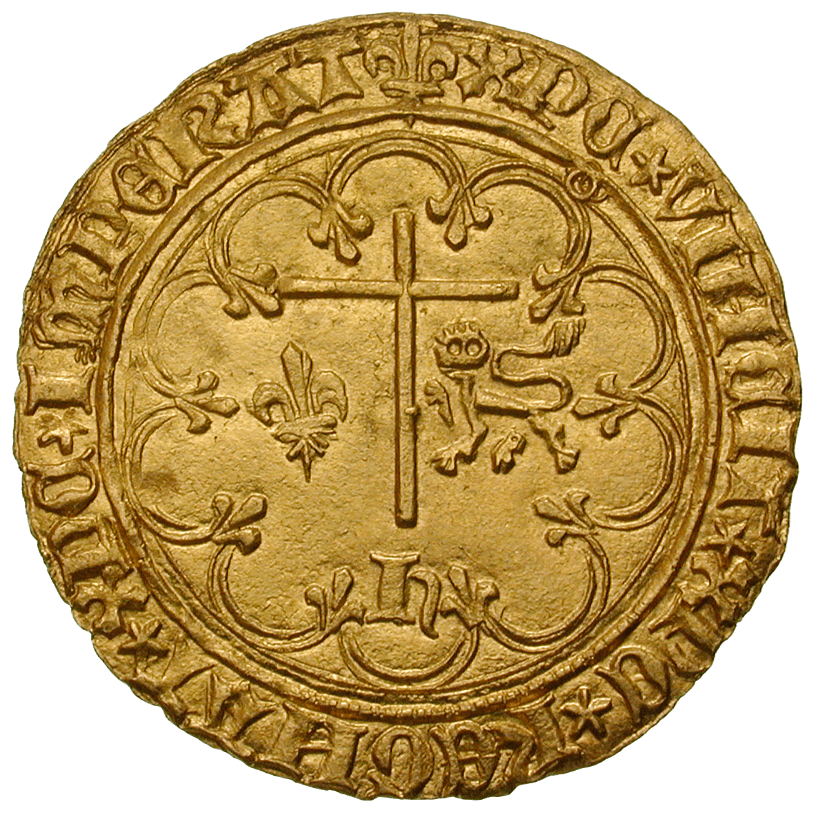Kingdoms of England and France, Henry VI, Salut d'or (reverse)