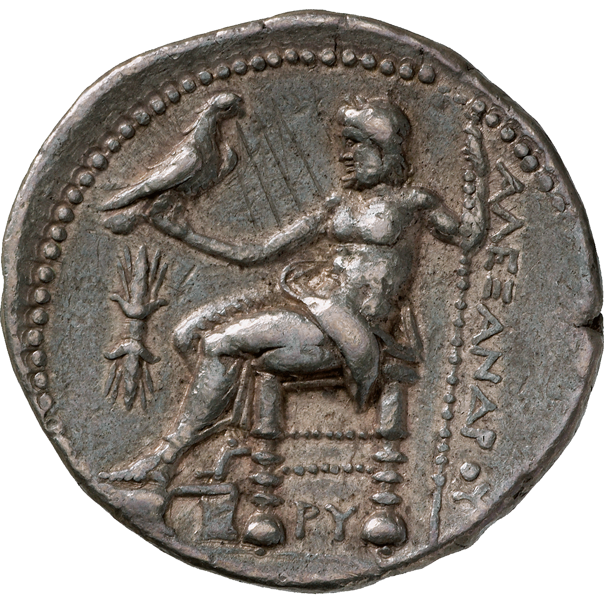 Königreich Ägypten, Ptolemaios I. Soter, Tetradrachme (reverse)