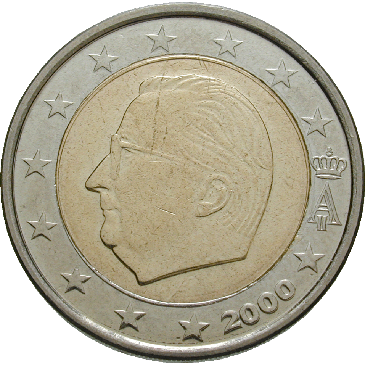 Königreich Belgien, Albert II., 2 Euro 2000 (reverse)