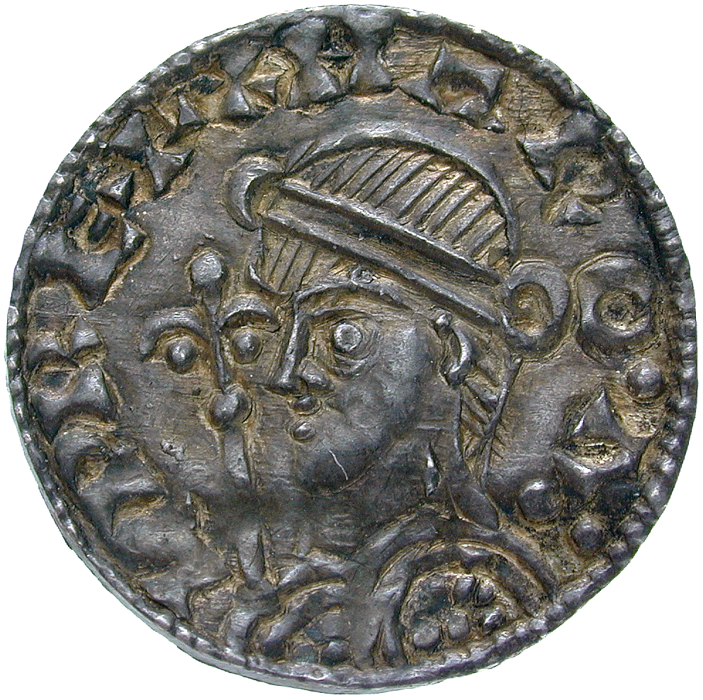 Königreich England, Harold I., Penny (obverse)