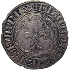 Königreich Frankreich, Johann II. der Gute, Gros (obverse)