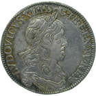 Königreich Frankreich, Ludwig XIII., 1/4 Ecu 1642 (obverse)