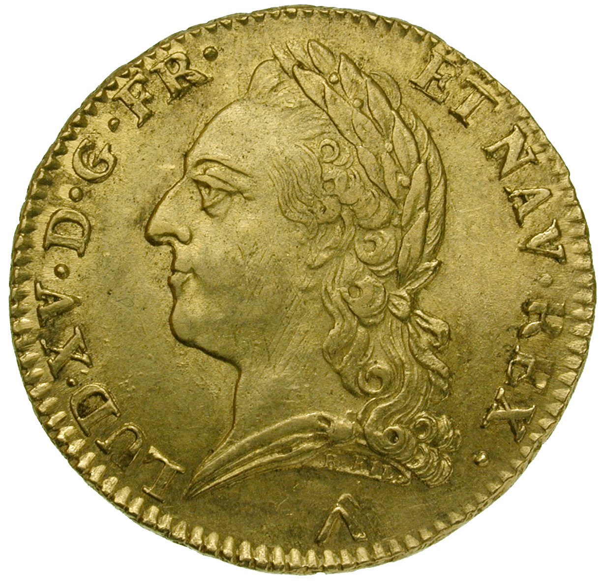 Königreich Frankreich, Ludwig XV., Doppelter Louis d'or 1772 (obverse)