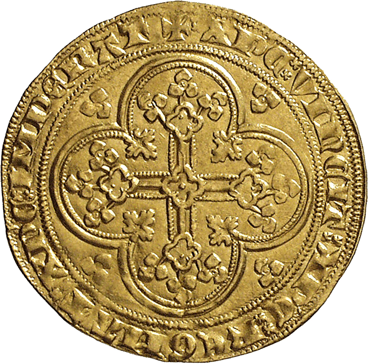 Königreich Frankreich, Philipp VI. von Valois, Ecu d'or à la chaise (reverse)