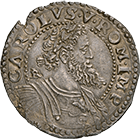 Königreich Neapel, Karl V., Halber Dukaton (obverse)
