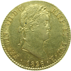 Königreich Spanien, Ferdinand VII., Doppelter Escudo 1826 (obverse)