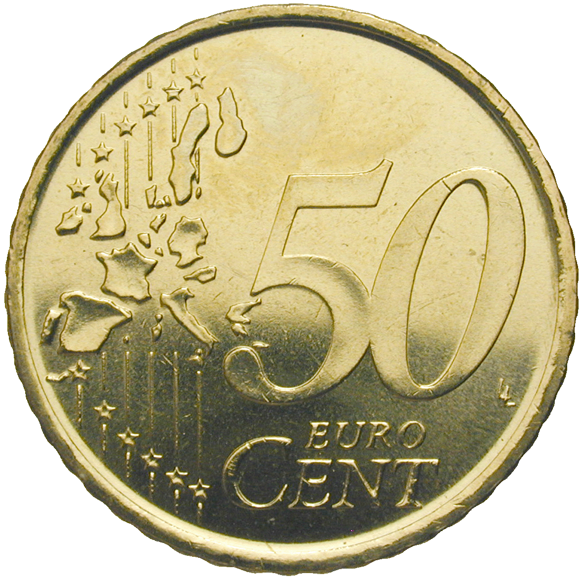 Königreich Spanien, Juan Carlos, 50 Eurocent 1999 (reverse)