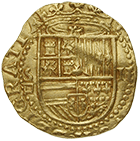 Königreich Spanien, Philipp II., Doppelter Escudo (obverse)