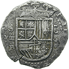 Königreich Spanien, Philipp II., Real de a ocho (Peso) (obverse)