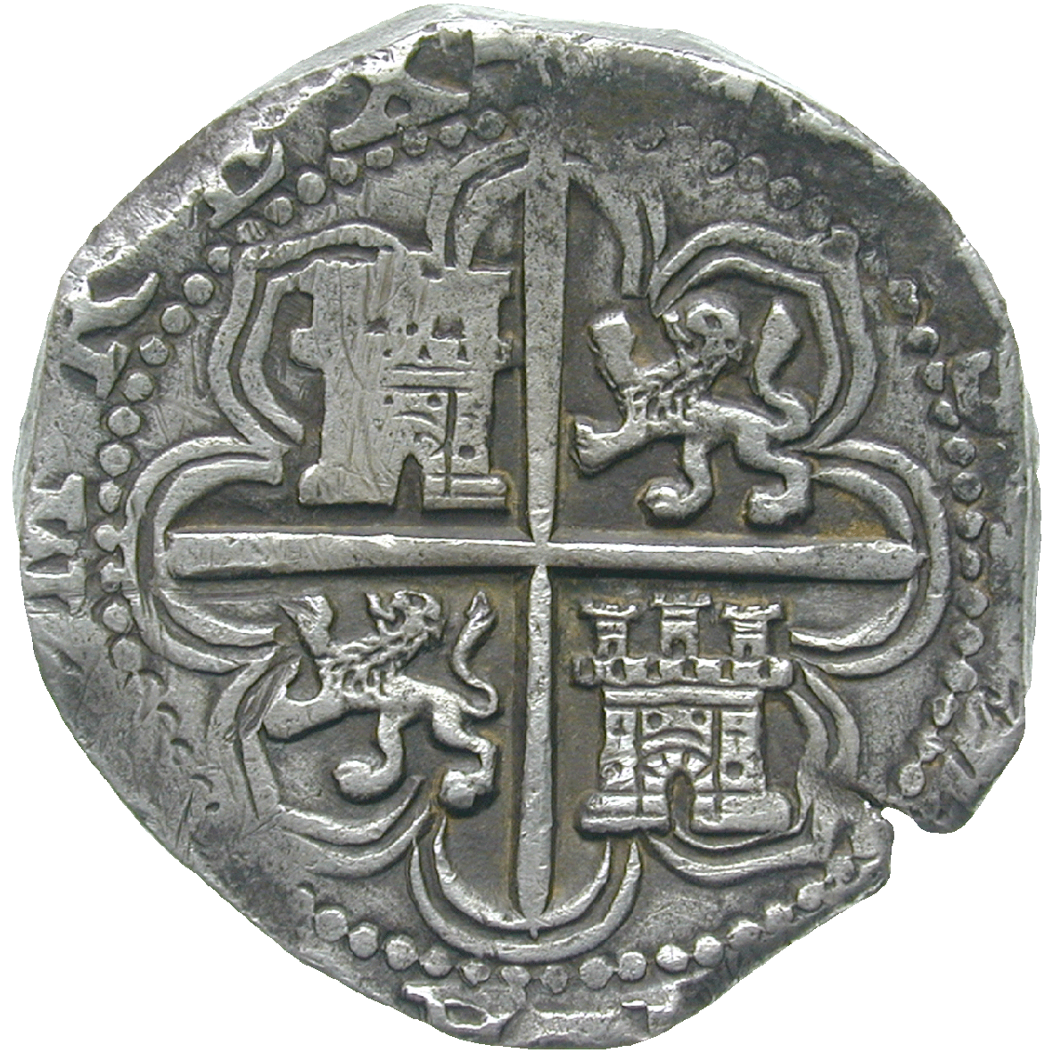 Königreich Spanien, Philipp II., Real de a ocho (Peso) (reverse)