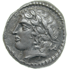Macedon, Olynthus, Tetrobol (obverse)