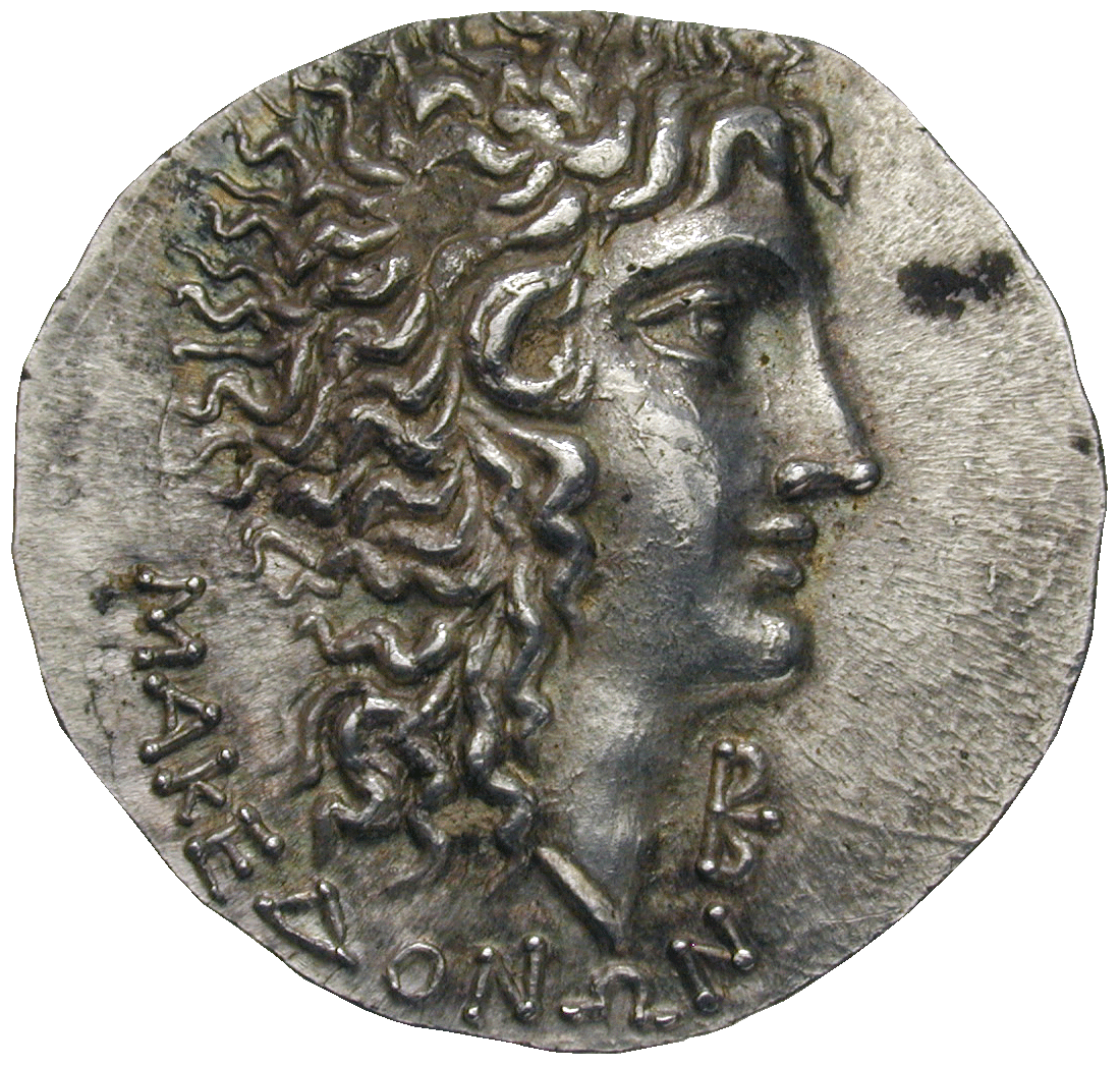 Macedon under the Romans, Tetradrachm (obverse)