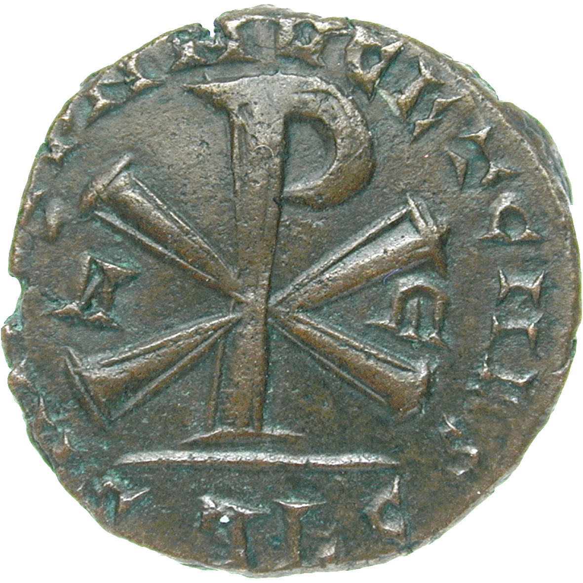 Migration Period, Undefined Germanic Issue in the Name of Magnentius, Maiorina? (reverse)