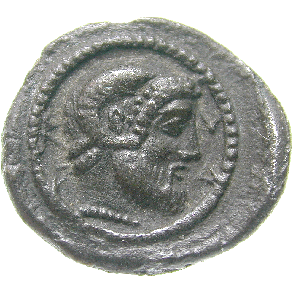 North Africa, Cyrenaica, Cyrene, Drachm (reverse)