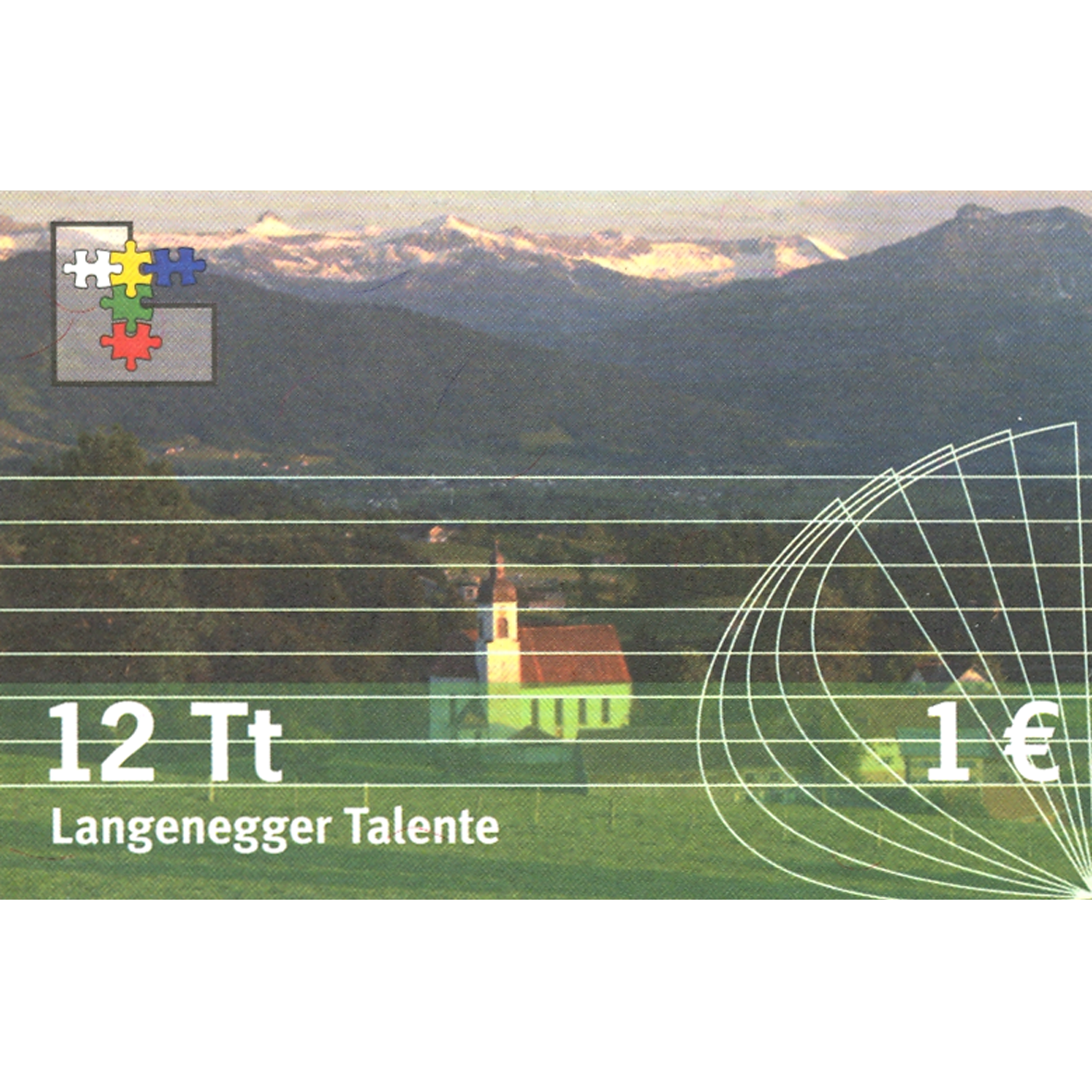 Österreich, Gemeinde Langenegg, Talente Geossenschaft, 12 Langenegger Talente, gültig bis 31.12.2010 (obverse)