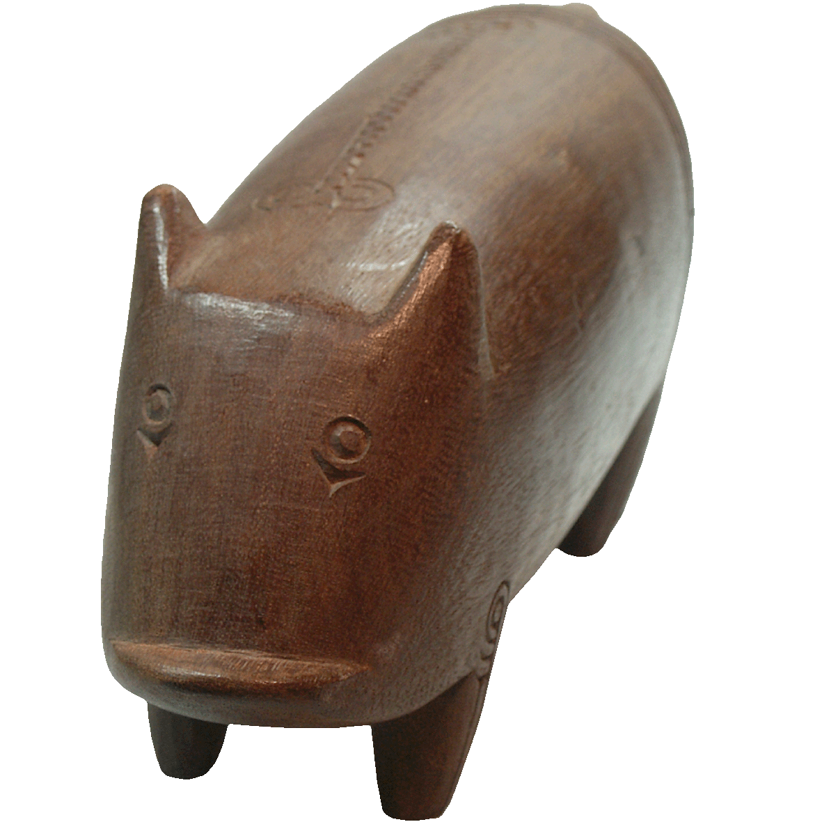 Papua New Guinea, Pig made from Wood (obverse)