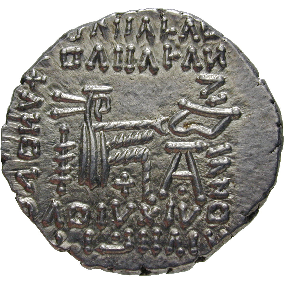 Partherreich, Vologases III., Drachme (reverse)