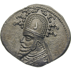 Parthian Empire, Phraates III, Drachm (obverse)
