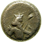 Persian Empire, Achaemenids, Darius I the Great, 1/8 Siglos (obverse)