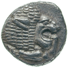 Persian Empire, Achemenids, Miletus, Obol (obverse)