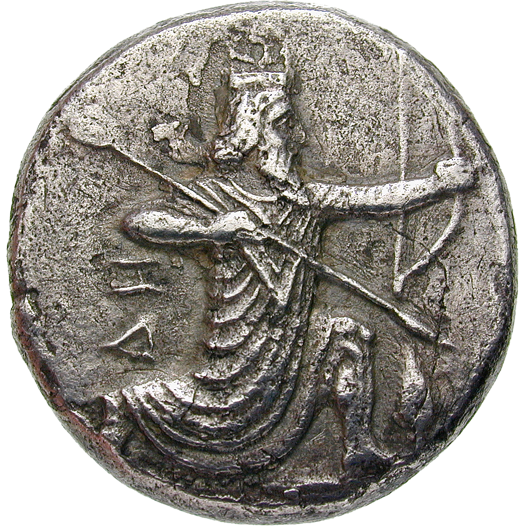 Persisches Reich, Achämeniden, Artaxerxes III., Tetradrachme  (obverse)