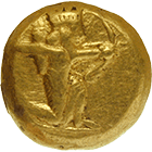 Persisches Reich, Achämeniden, Darius I., Dareike (obverse)