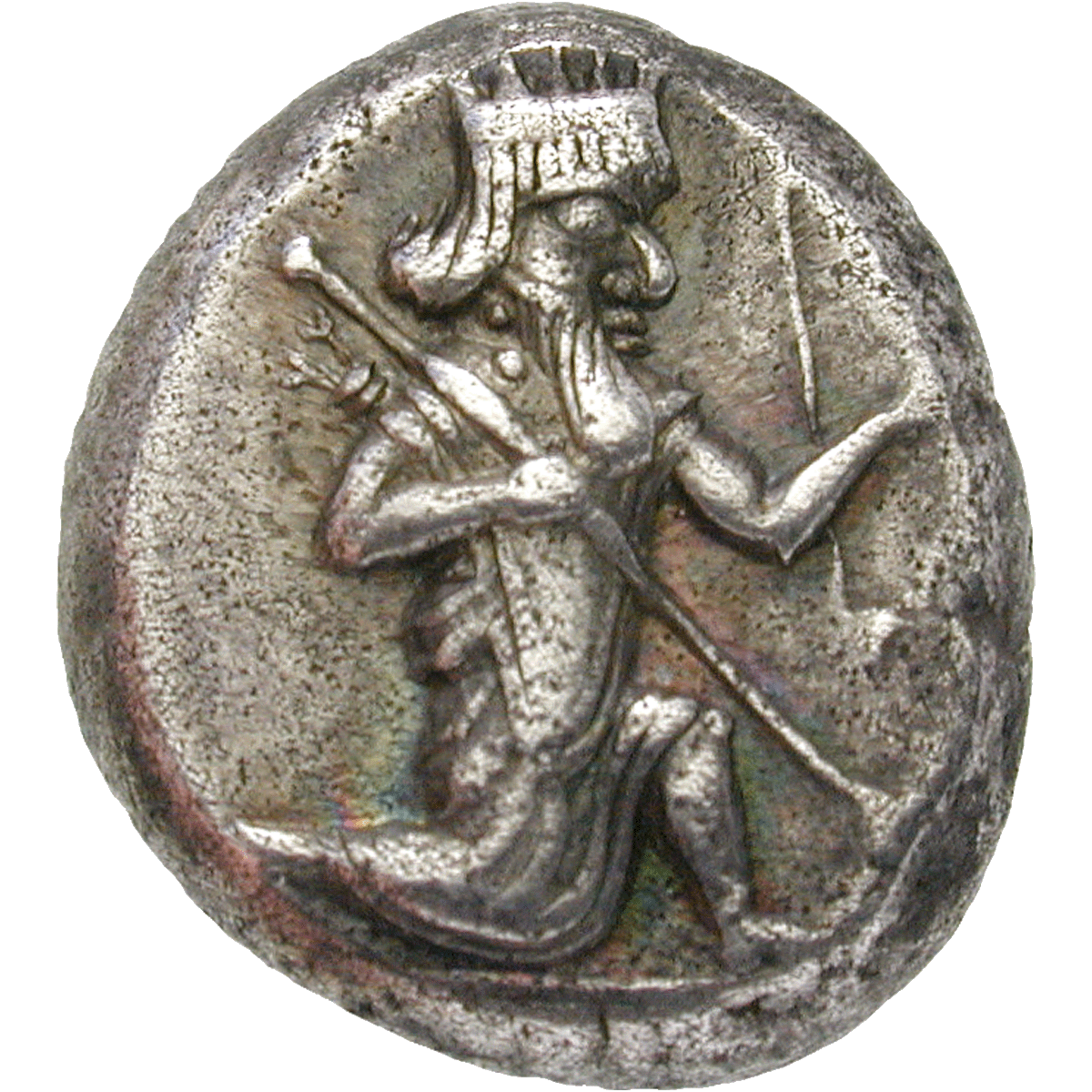 Persisches Reich, Achämeniden, Darius II., Siglos (obverse)