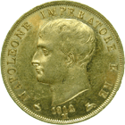 Regno d'Italia, Napoleon I, 40 Lire 1812 (obverse)