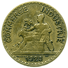Republic of France, Chambres de Commerce de France, Bon pour 50 Centimes 1923 (obverse)