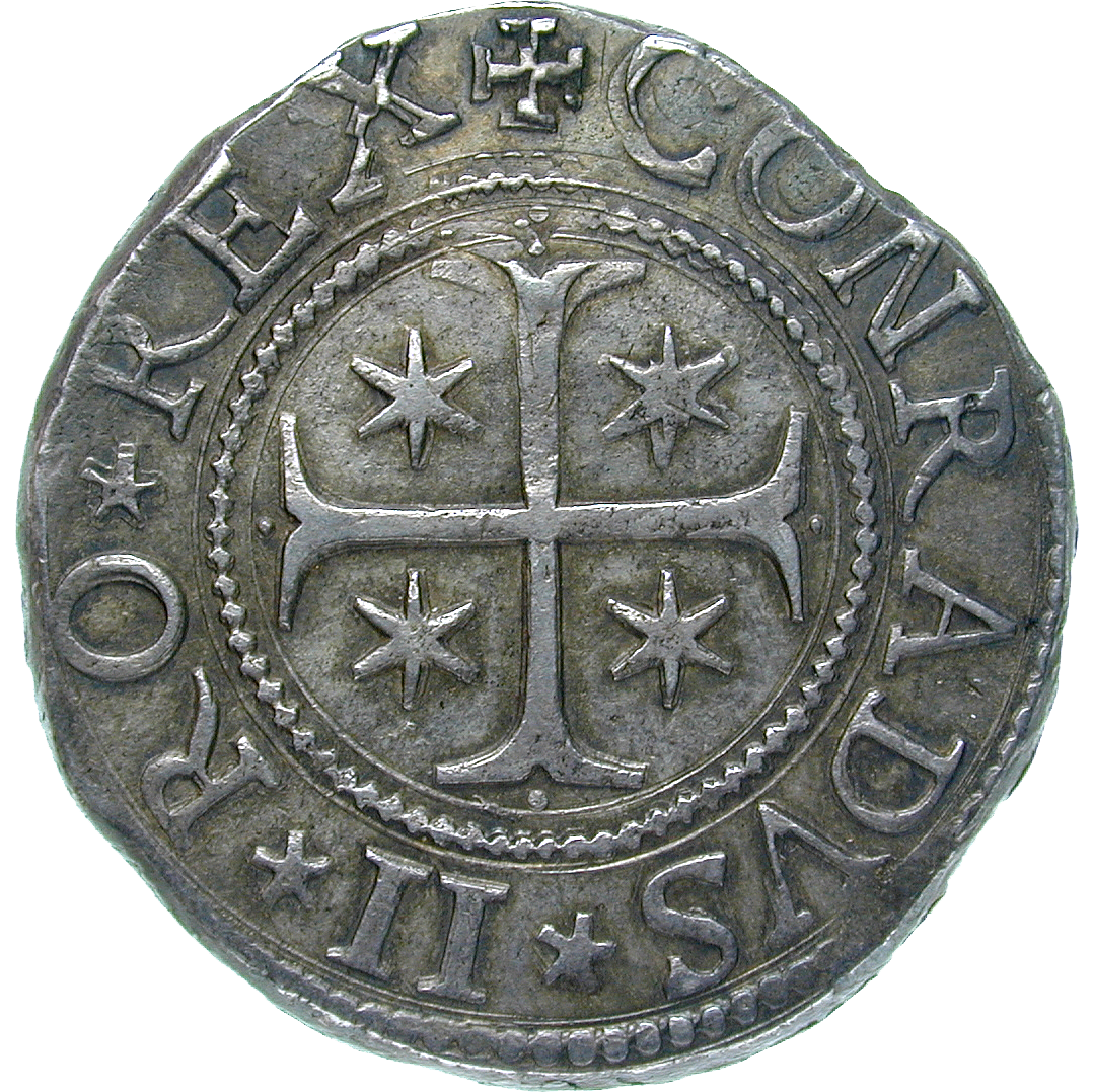 Republic of Genoa, Scudo stetto 1633 (reverse)