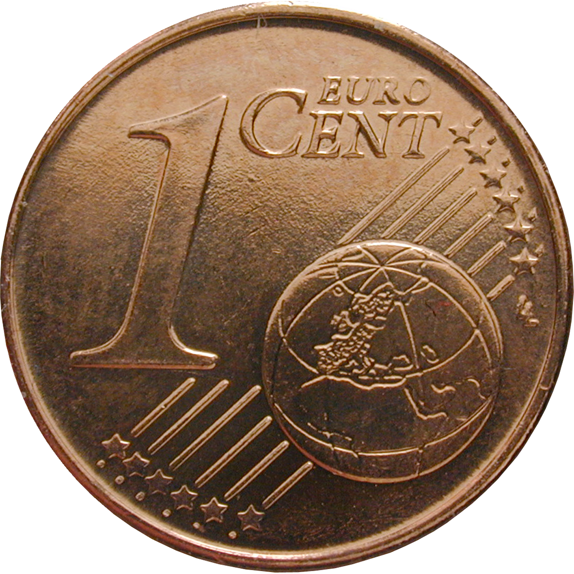 Republic of Greece, 1 Euro Cent 2002 (obverse)