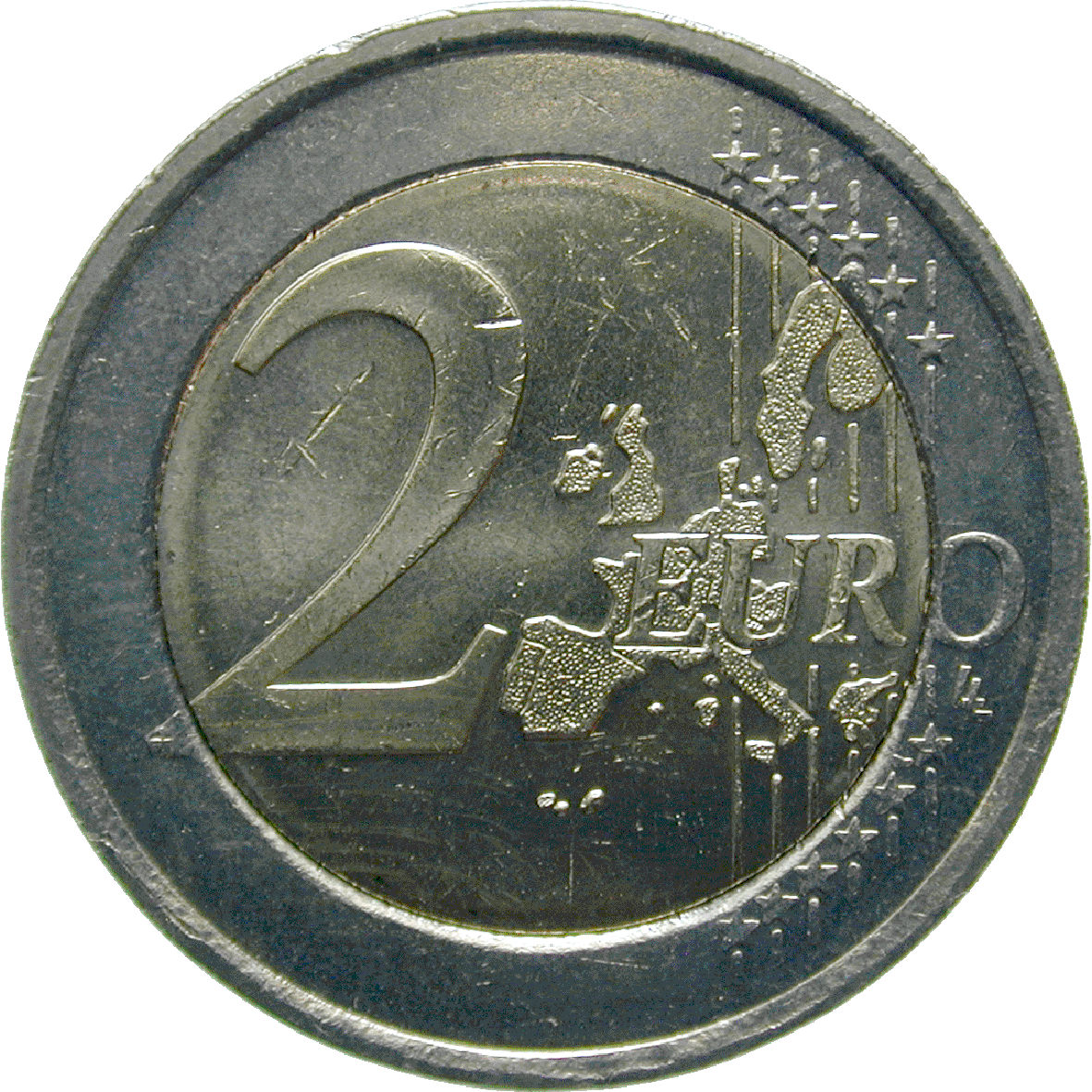 Republic of Ireland, 2 Euros 2002 (obverse)