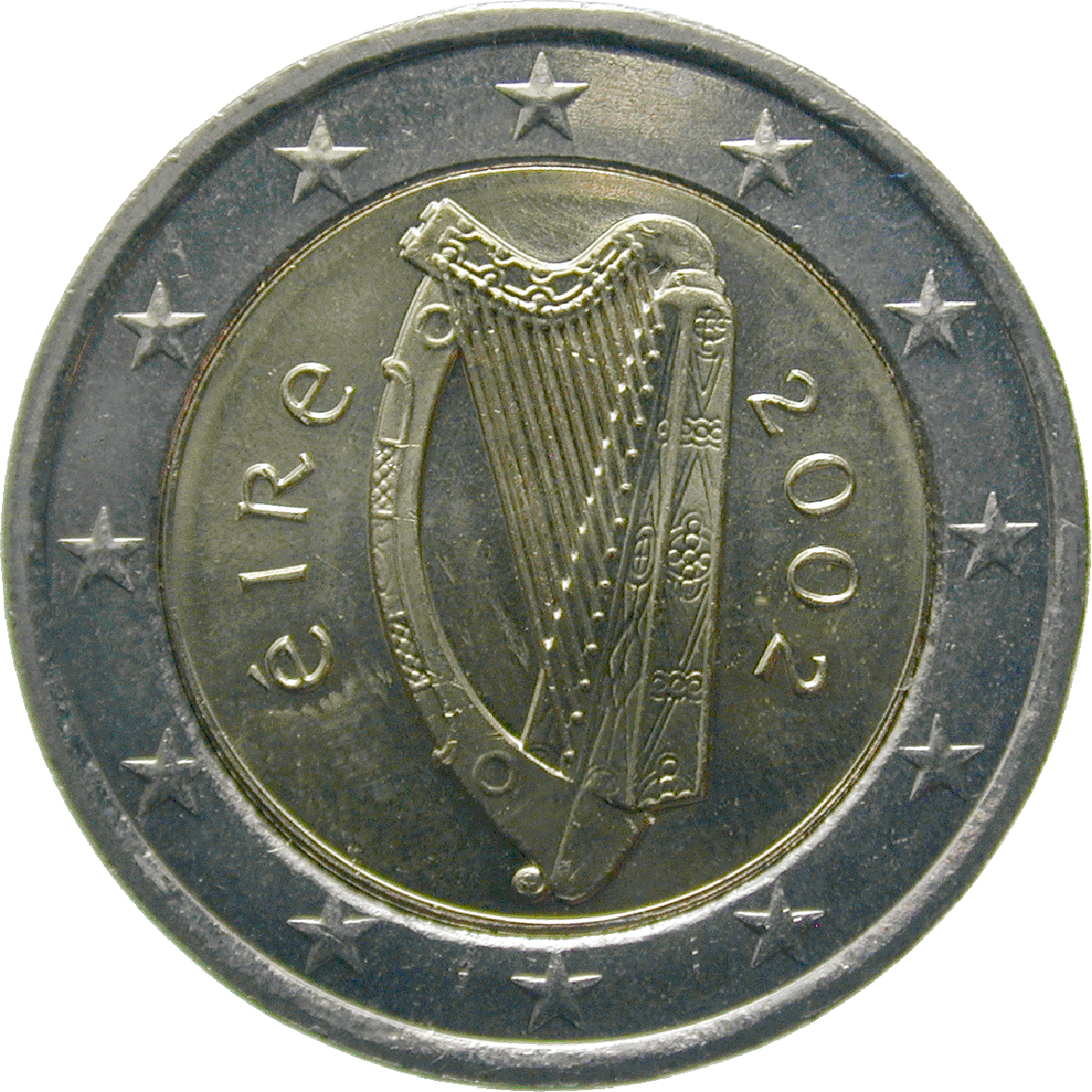 Republic of Ireland, 2 Euros 2002 (reverse)