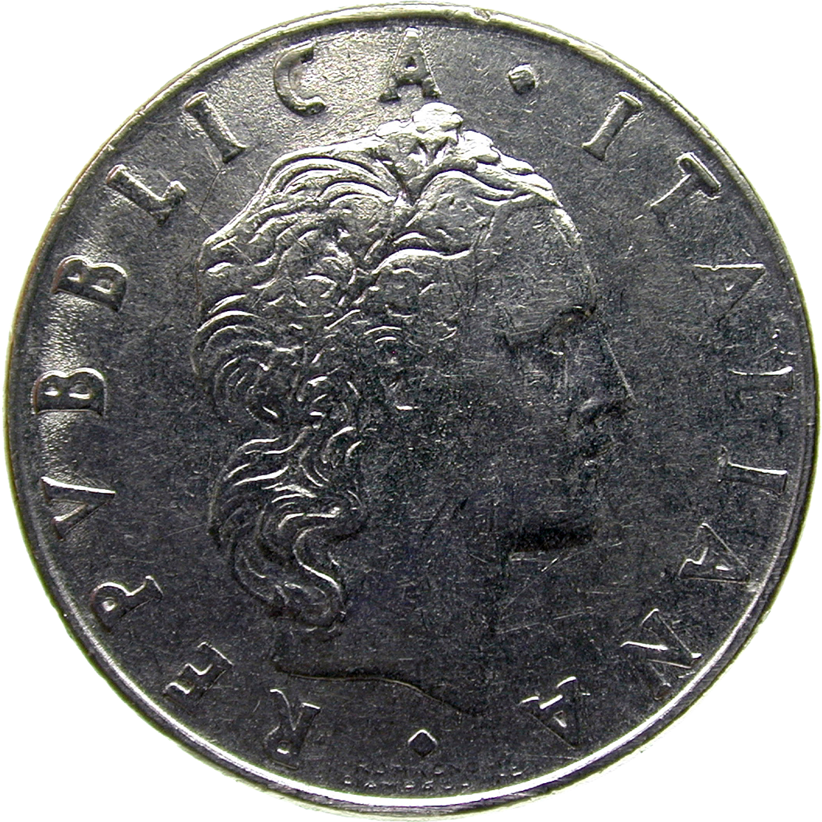 Republic of Italy, 50 Lire 1978 (obverse)