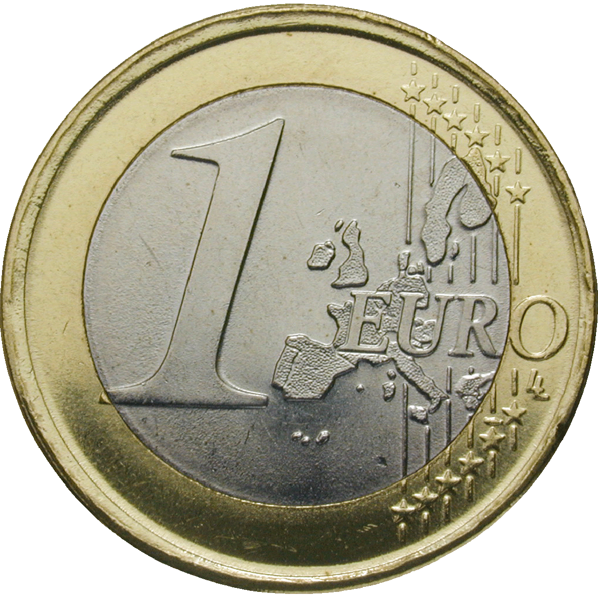 Republic of Portugal, 1 Euro 2002 (obverse)