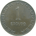 Republic of Portugal for Mozambique, 1 Escudo 1945 (obverse)