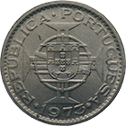 Republic of Portugal for Portuguese Guinea, 5 Escudos 1973 (obverse)