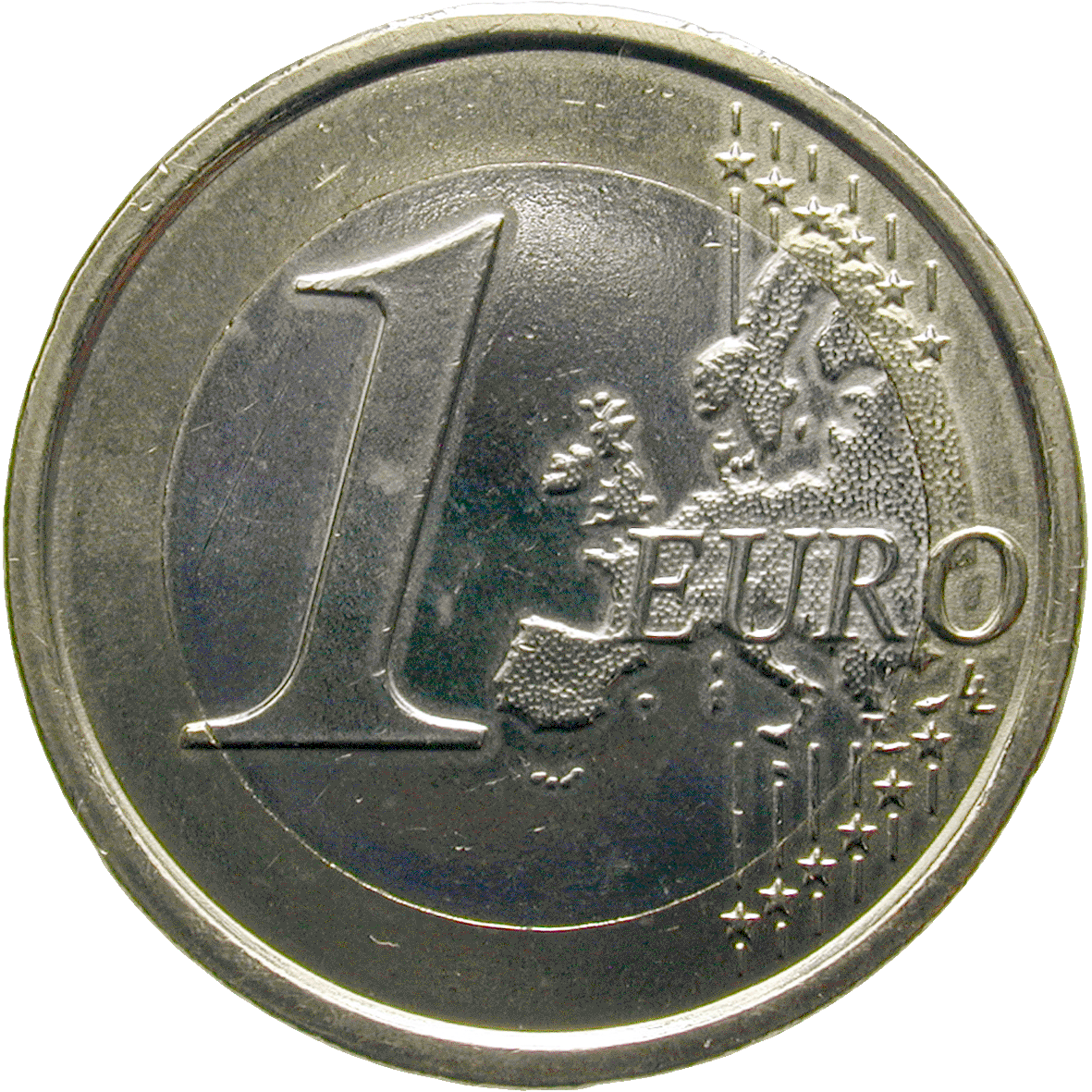 Republic of San Marino, 1 Euro 2009 (obverse)