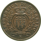 Republic of San Marino, 10 Centesimi 1935 (obverse)