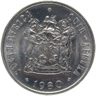 Republic of South Africa, 10 Cents 1980 (obverse)