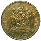 Republic of South Africa, 2 Cents 1980 (obverse)