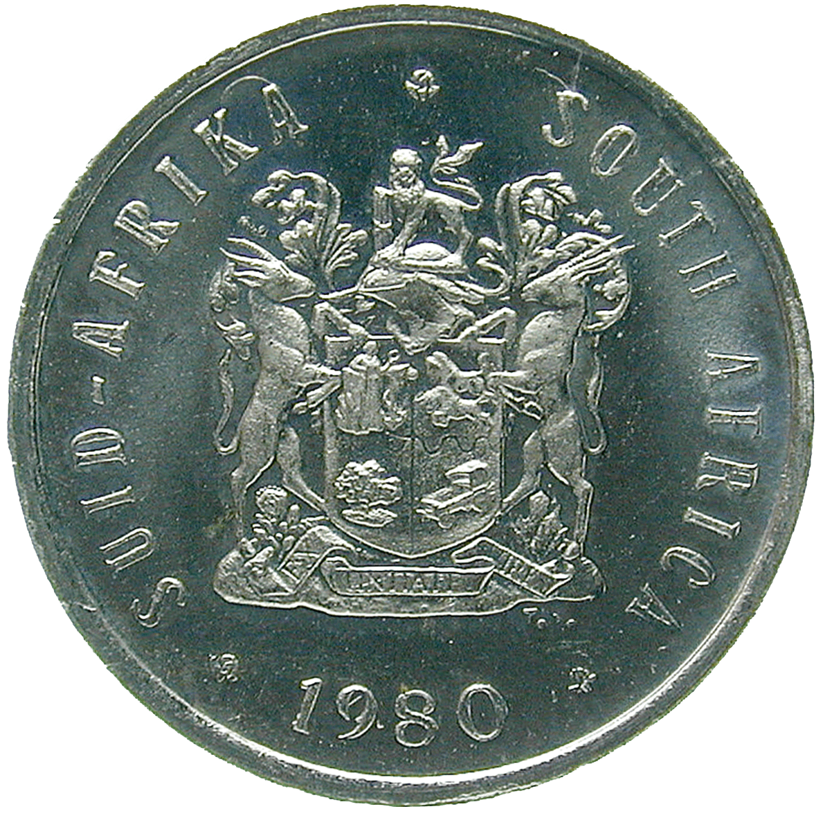 Republic of South Africa, 5 Cents 1980 (obverse)
