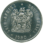 Republic of South Africa, 5 Cents 1980 (obverse)