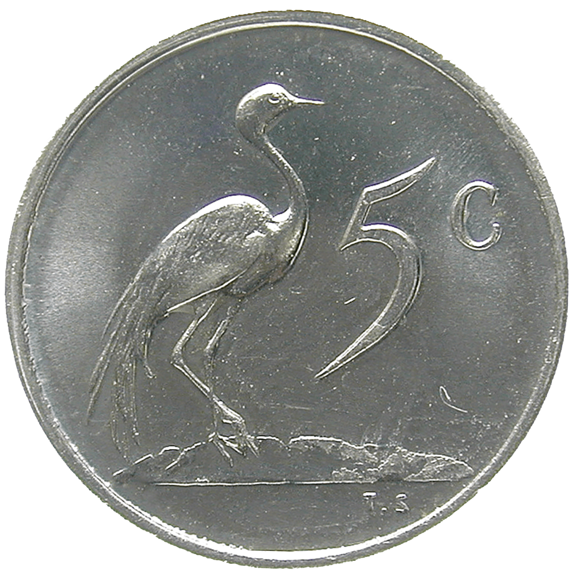 Republic of South Africa, 5 Cents 1980 (reverse)