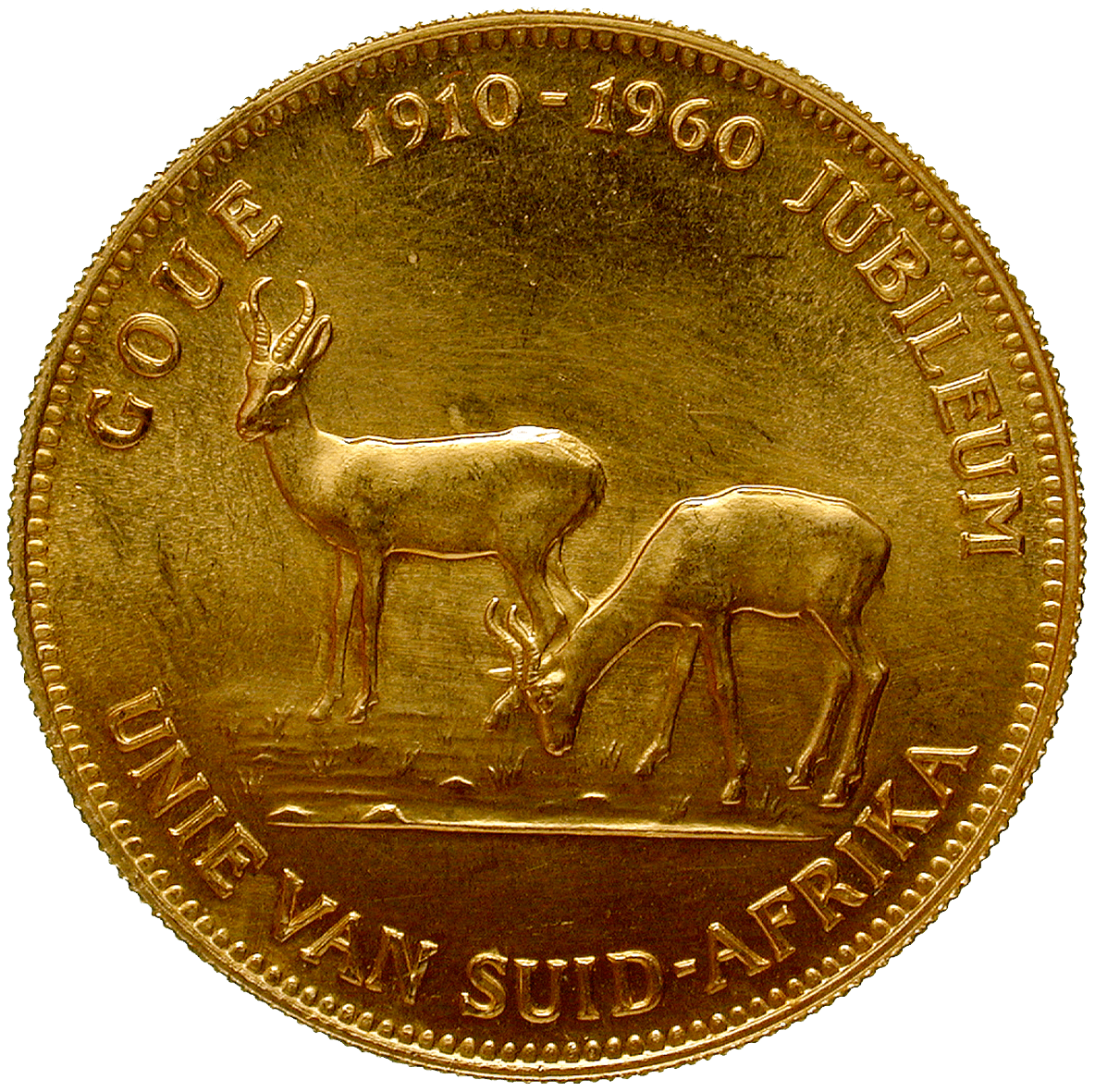 Republic of South Africa, Jubilee-Medal 1910-1960 (obverse)
