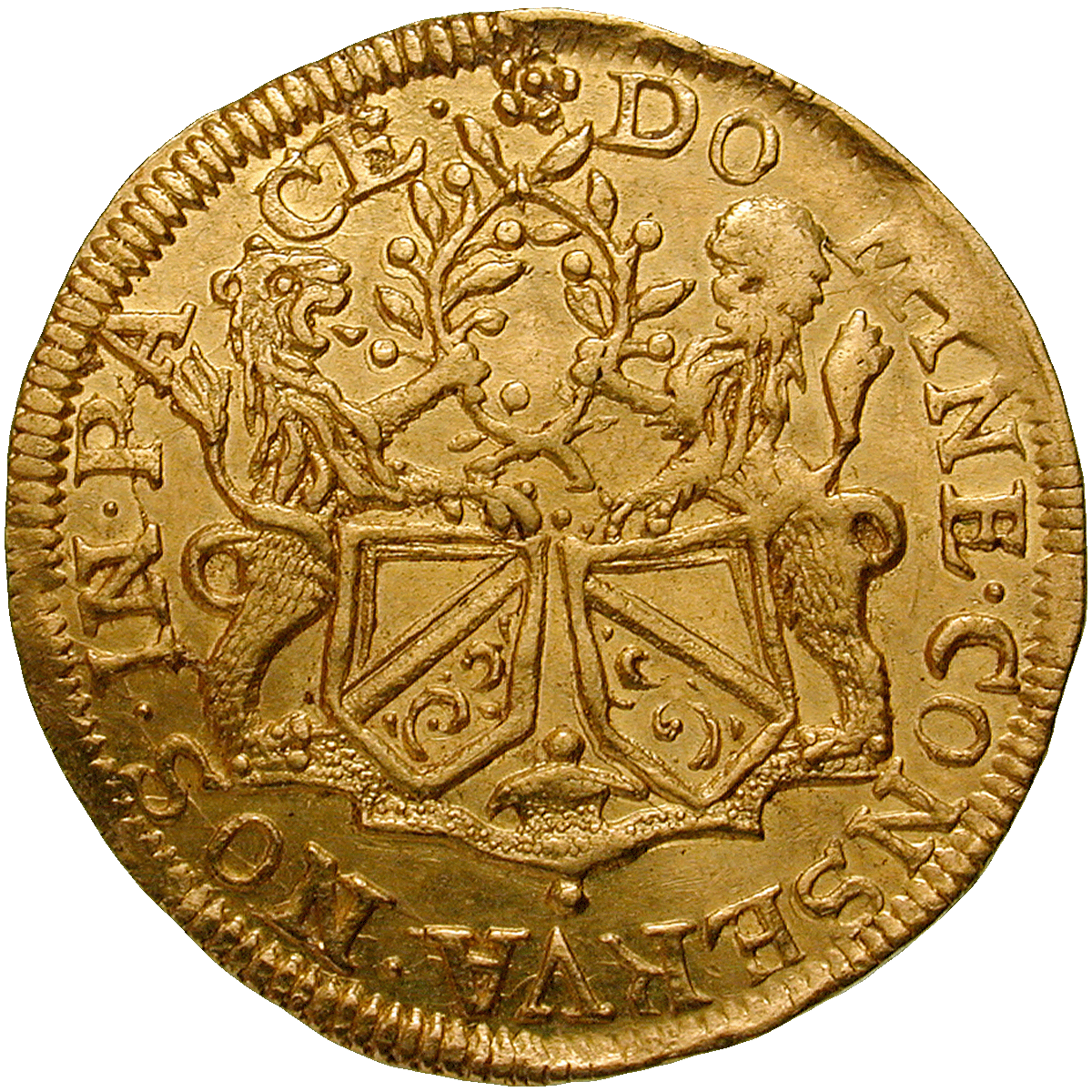 Republic of Zurich, Ducat 1649 (obverse)