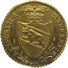 Republik Bern, 1/2 Duplone 1797 (obverse)