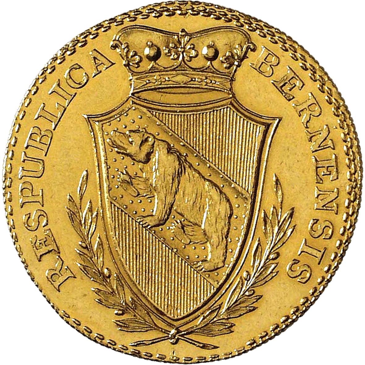 Republik Bern, 4 Dukaten 1796 (reverse)
