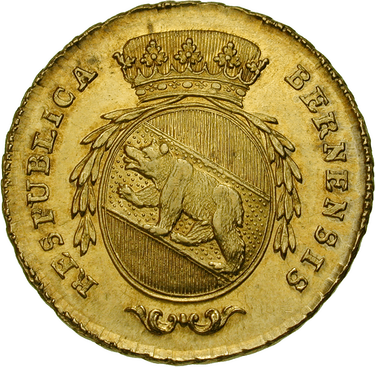 Republik Bern, Doppelduplone 1793 (obverse)