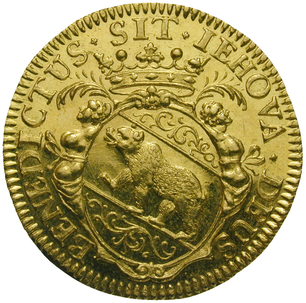 Republik Bern, Dukat 1697 (obverse)